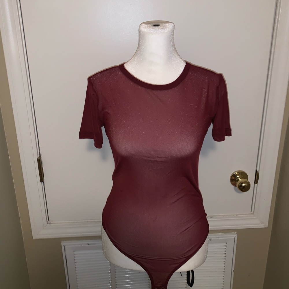 Forever 21 sheer bodysuit